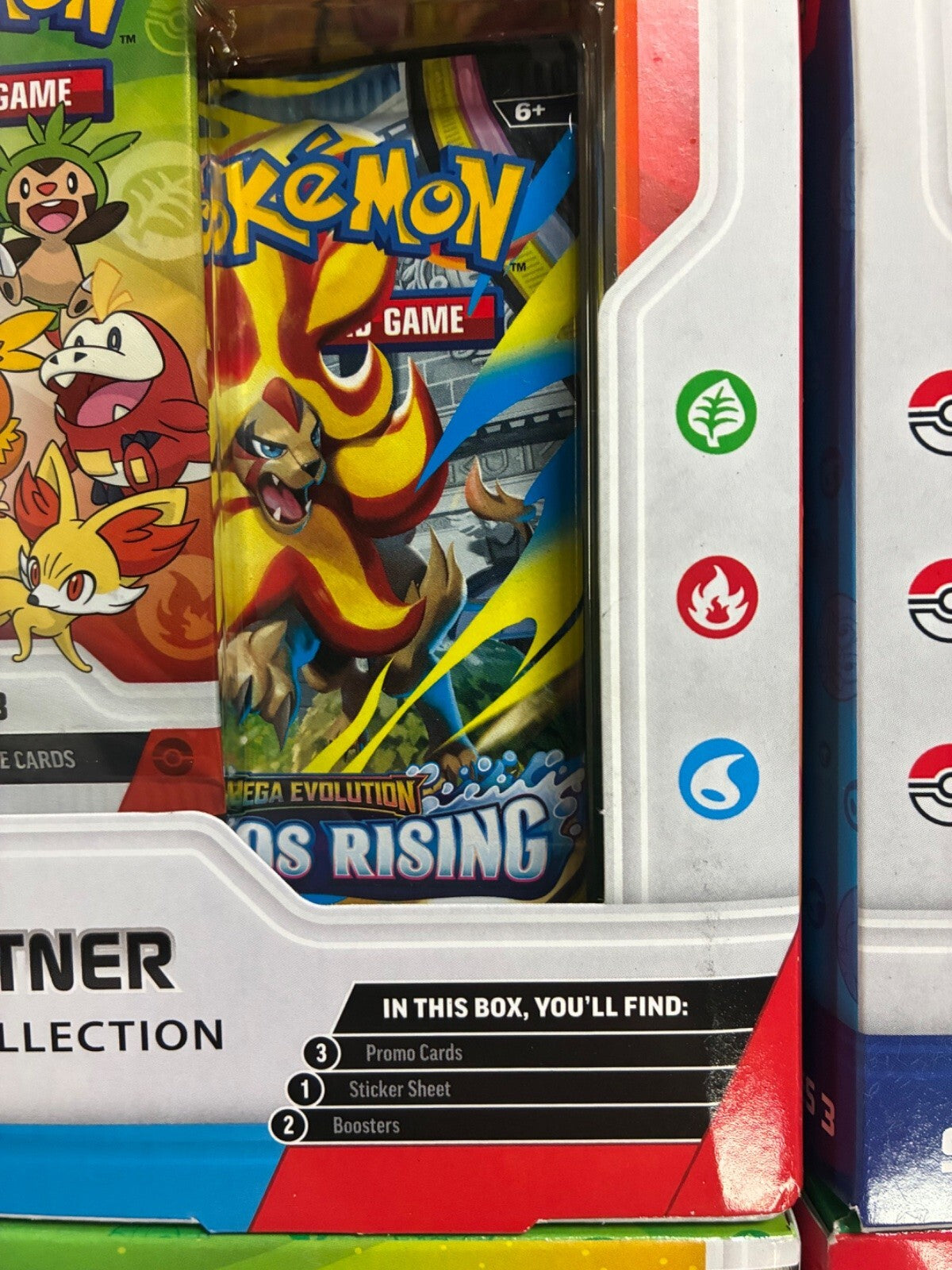 Lot of 7 Pokemon TCG First Partner Illustration Collection Series 3 - New Sealed
