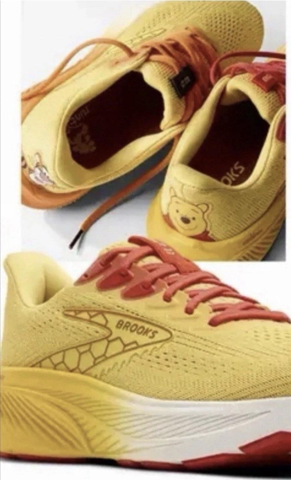 runDisney Brooks Ghost 17 WTP Pooh & Tigger Shoes W13 M11.5