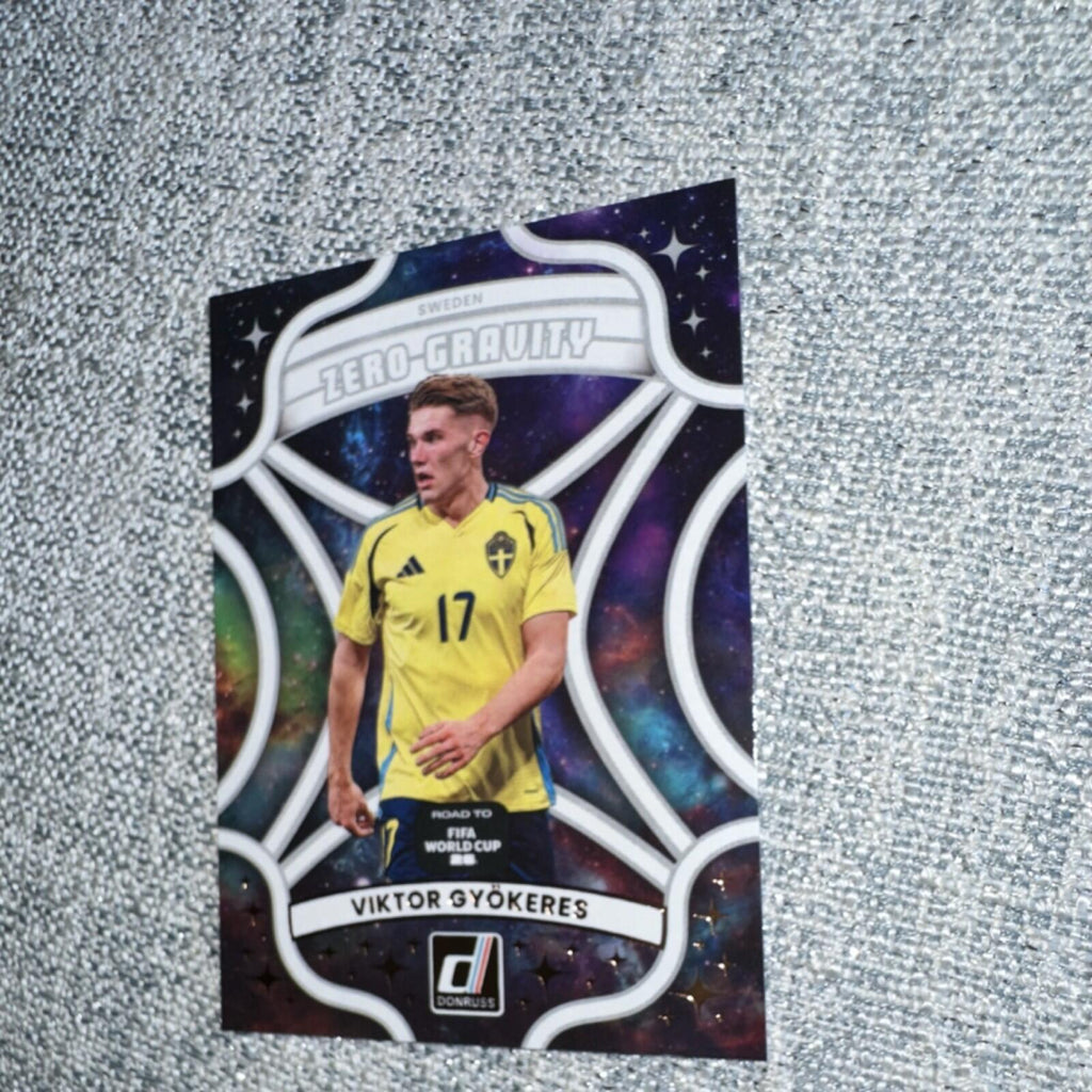Panini Donruss 2025-26 Zero-Gravity #11 Viktor Gyokeres Sweden Soccer Card