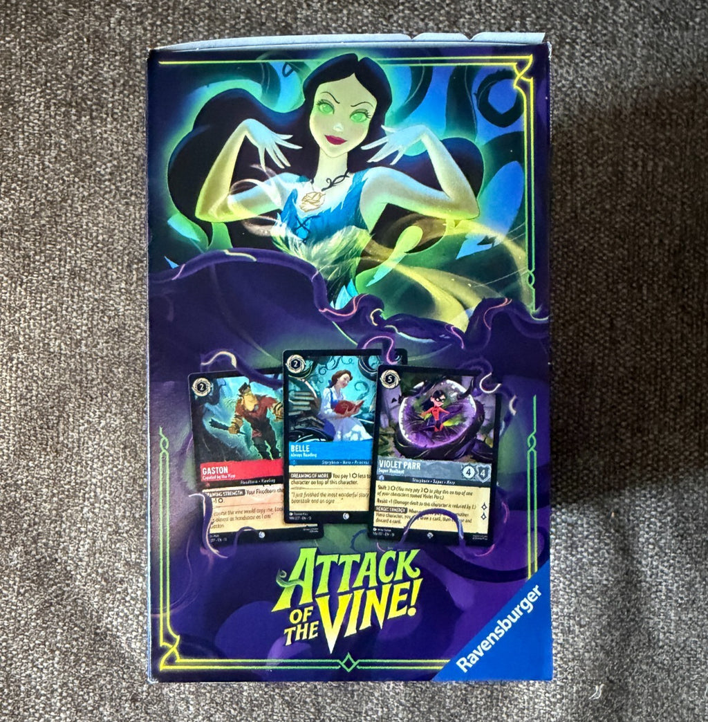 Disney Lorcana Attack of the Vine Illumineer's Trove | New & Sealed| Ships Fast!