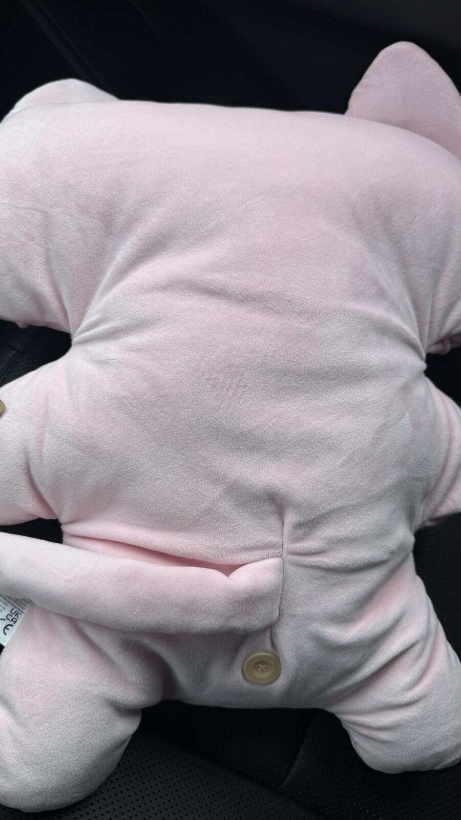 NEW FUGGLER XL 18" WRINKLE  MC STINKLES BRAND NWT PINK PLUSH