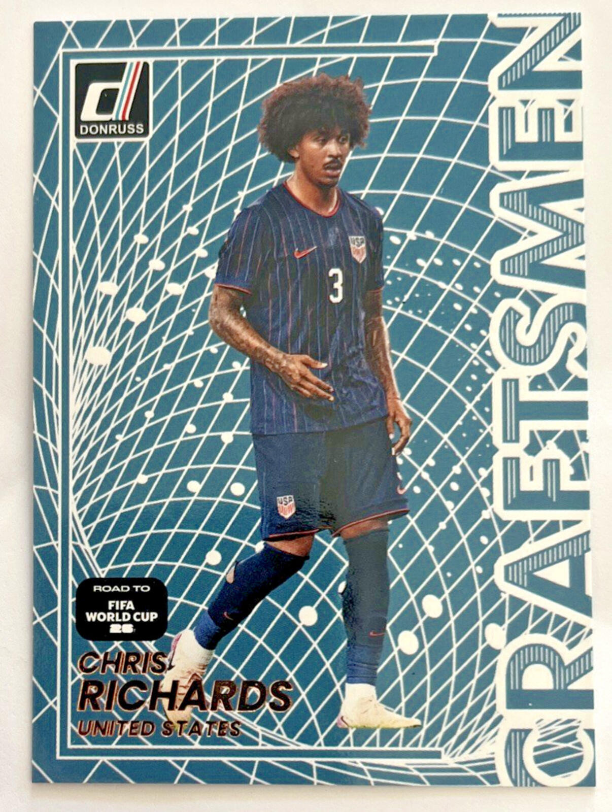 Chris Richards Blue Craftsman! FIFA World Cup #3 USA!
