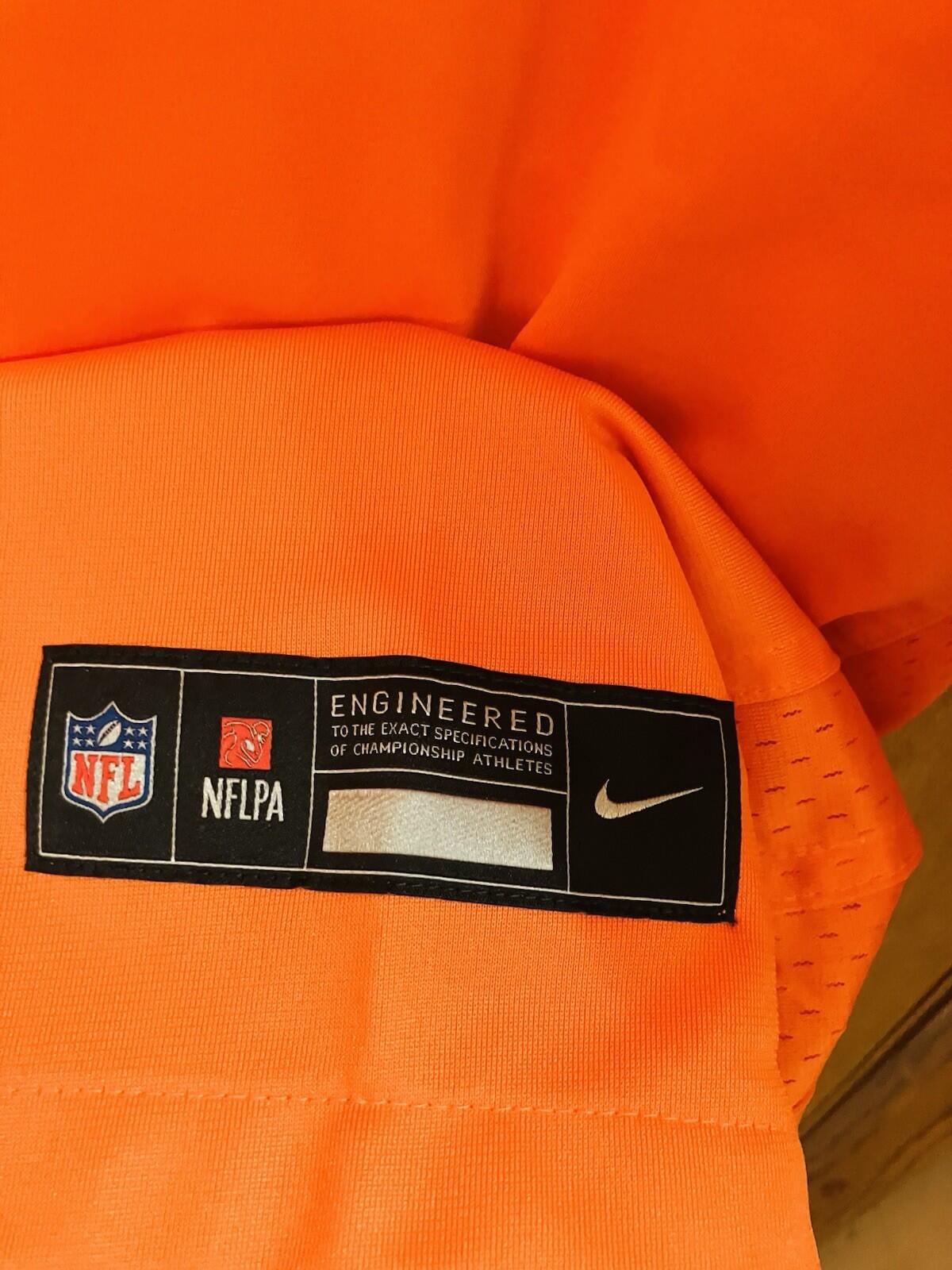 Nike NFL Denver Broncos Russell Wilson #3 Men’s 3XL Orange Jersey New