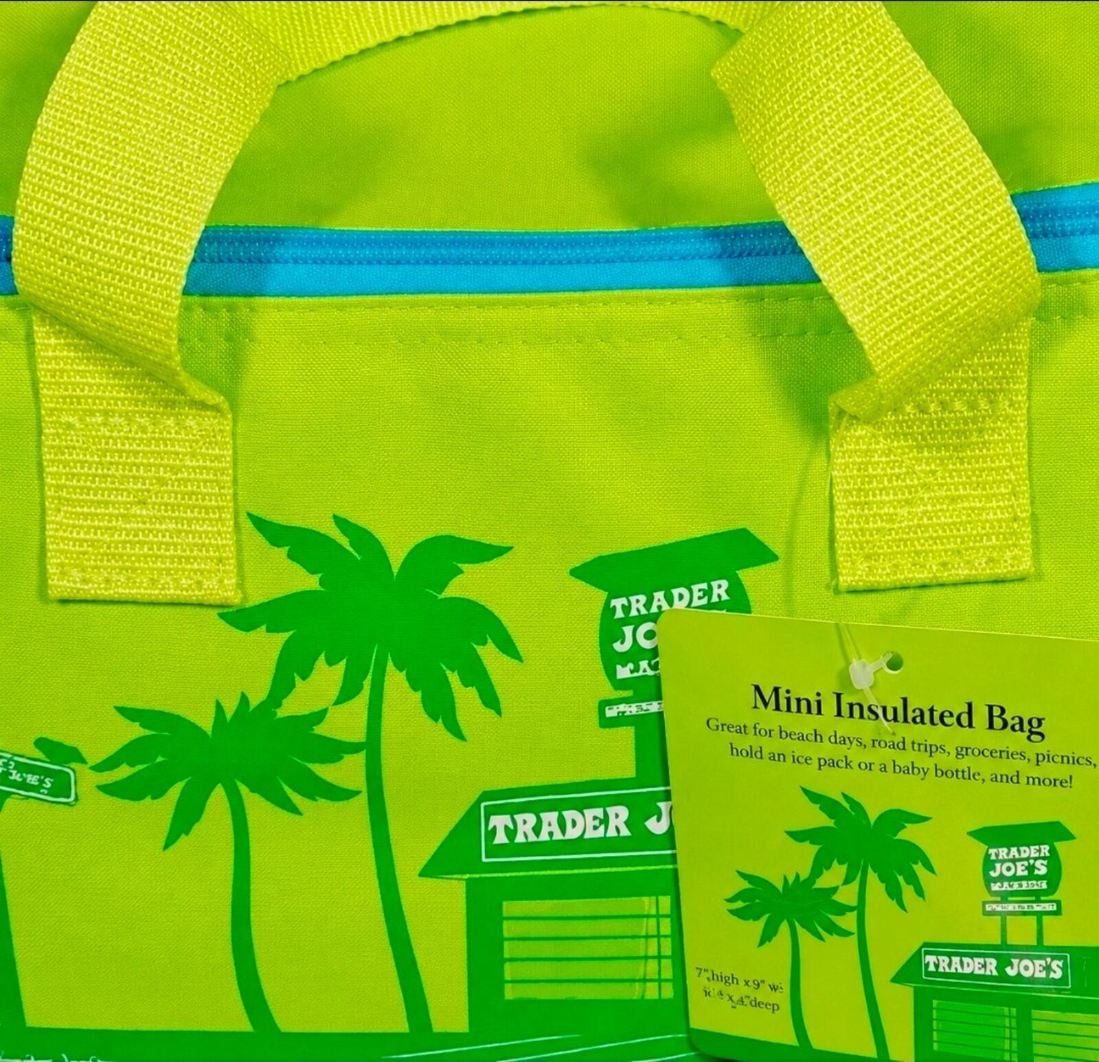 Trader Joe's Mini Insulated Bag 2026 Summer Fun Full Set Of 6 NEW AUTHENTIC