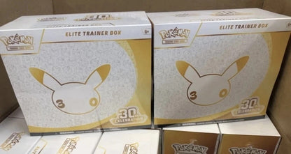 Pokemon 30th Anniversary Celebration Elite Trainer Box ETB In Hand Sealed