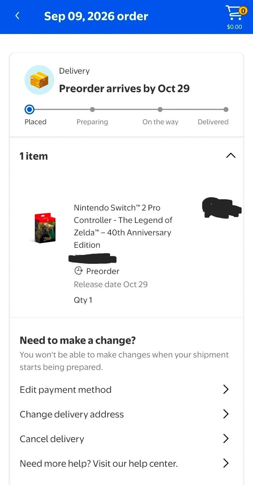 Switch 2 Pro Controller The Legend of Zelda 40th Anniversary Edition Presale