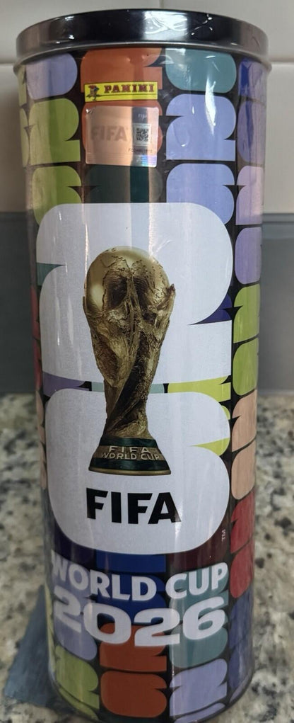 Panini World Cup 2026 Sticker Collection Tin Starter Kit Album Online Exclusive