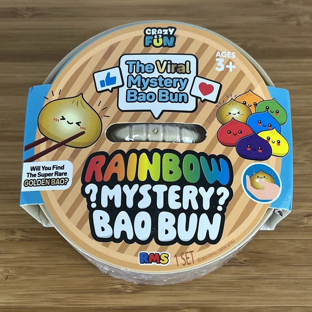 VIRAL Squishy Rainbow Mystery Bao Bun Dumpling Golden Bao Series RMS NEW