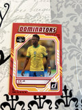 Vinicius Jr Dominators Red 2025-26 Donruss Soccer Brazil
