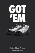 Nike Kobe 3 Low Protro “Mambacita” Men’s Size 12 Brand New