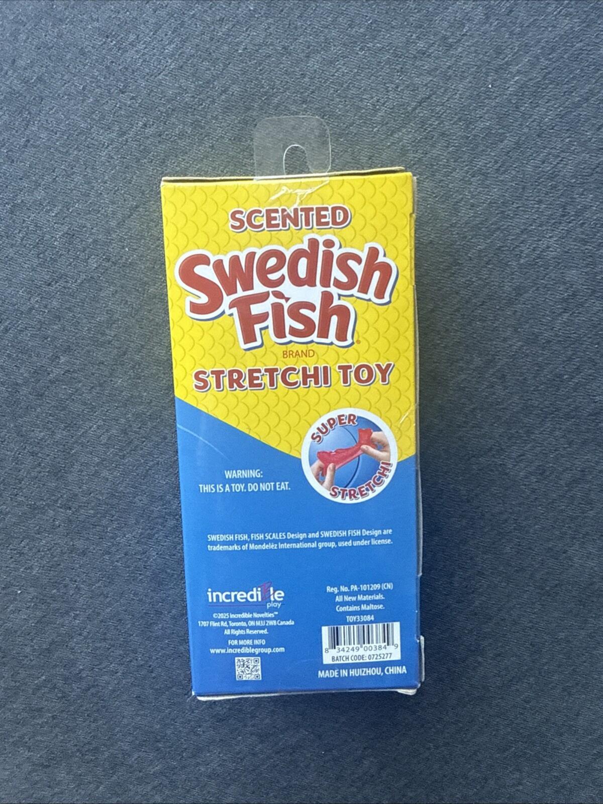 Play Scented Squishi Swedish Fish (1 pack) Squishy Sensory