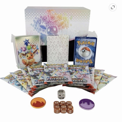 Pokemon TCG Prismatic Evolutions Elite Trainer Box ETB Lot of 3 Sealed