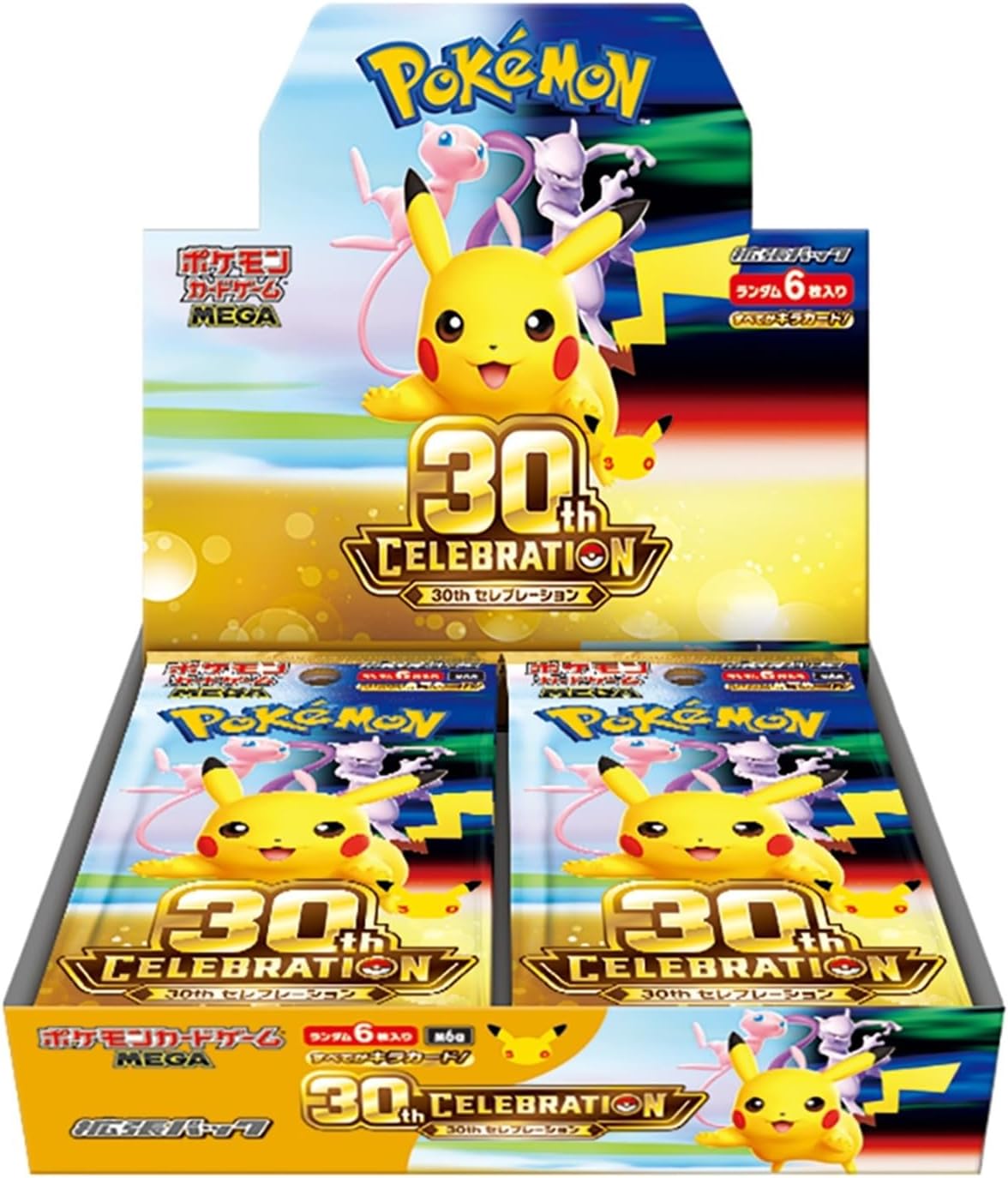 [PREORDER SHIP BY 10/7/26] (Japanese) Pokémon TCG: 30th Celebration Booster Box