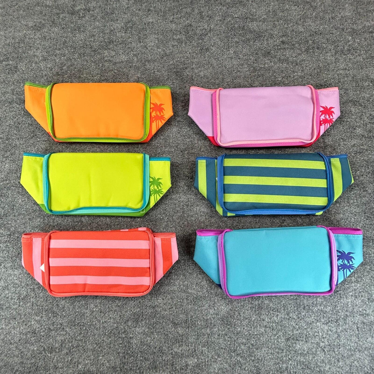 Trader Joes Mini Insulated Tote Bag Set of 6 Cooler Lunch Bags Summer 2026 NWT