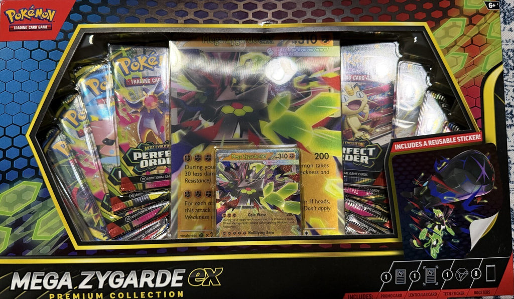 Pokémon TCG Mega Zygarde-EX Premium Collection Box Lot of 2