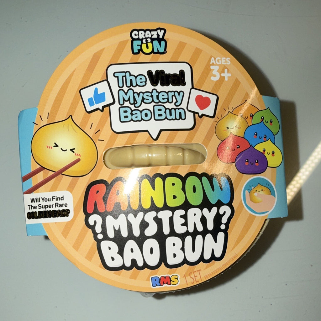 RMS LOT OF 4 Crazy Fun The Viral Mystery Bao Bun Rainbow Mystery Blind Pack