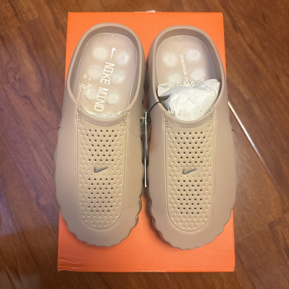 Nike Mind 001 Slide Rattan Size 12 HQ4307-200