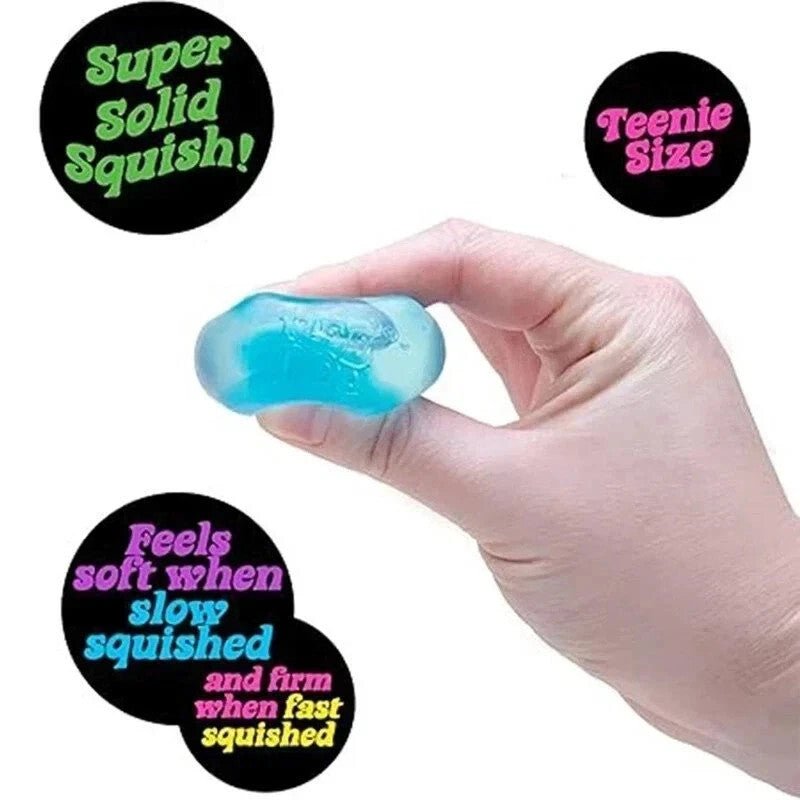 NeeDoh Nice Ice Baby Small Cube Fidget Squish Toy Nee Doh Mini Squeeze Ball NEW