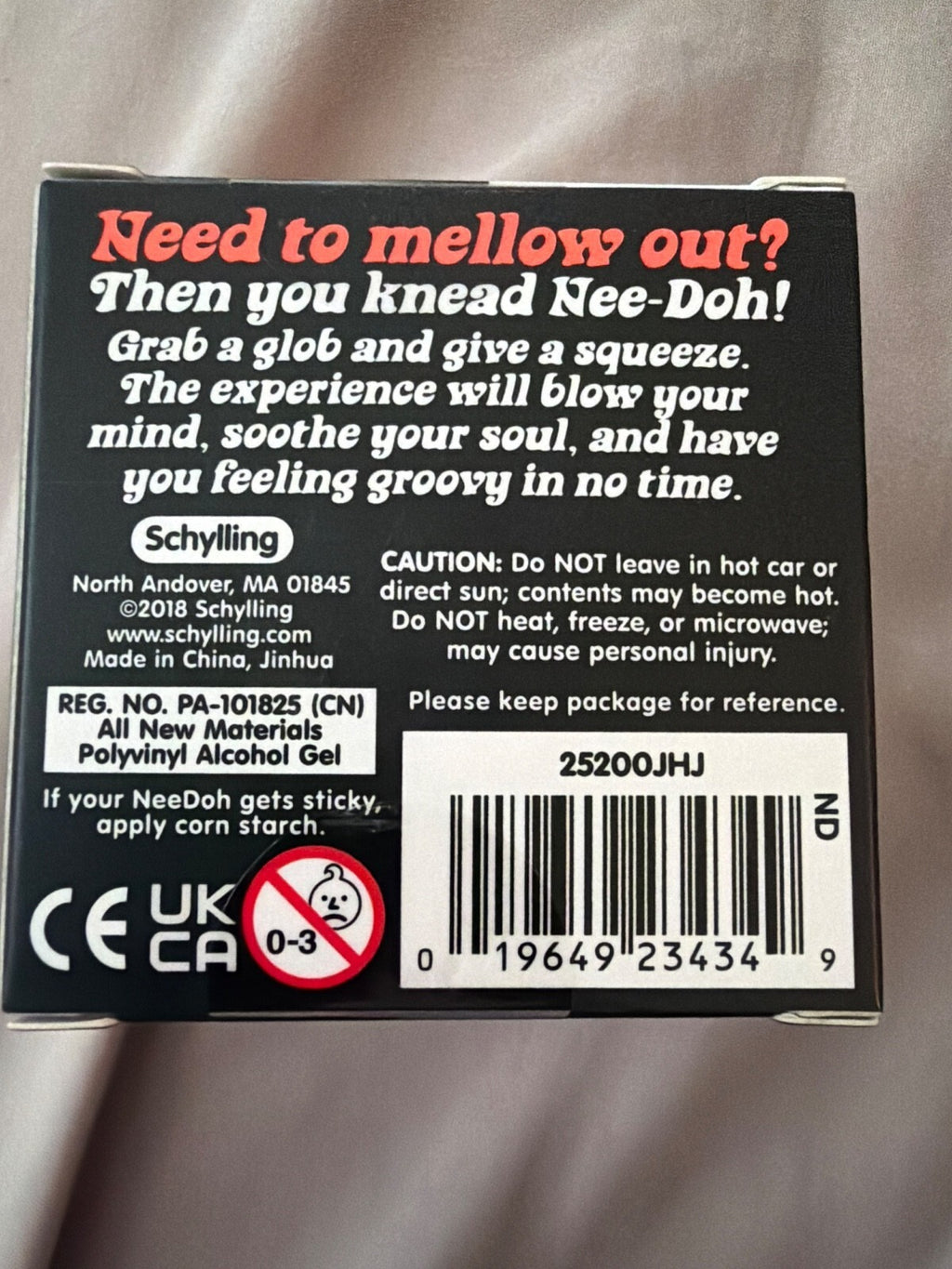 OG Needoh Groovy Glob - Orange Brand new in sealed box !