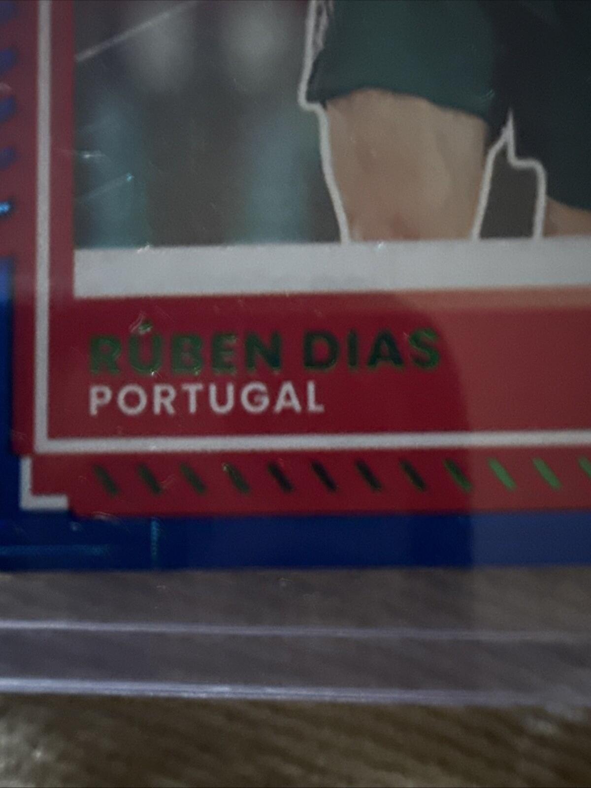 Rúben Dias 2025-26 Donruss Road to FIFA World Cup GREEN And BLUE MAZE #12/270