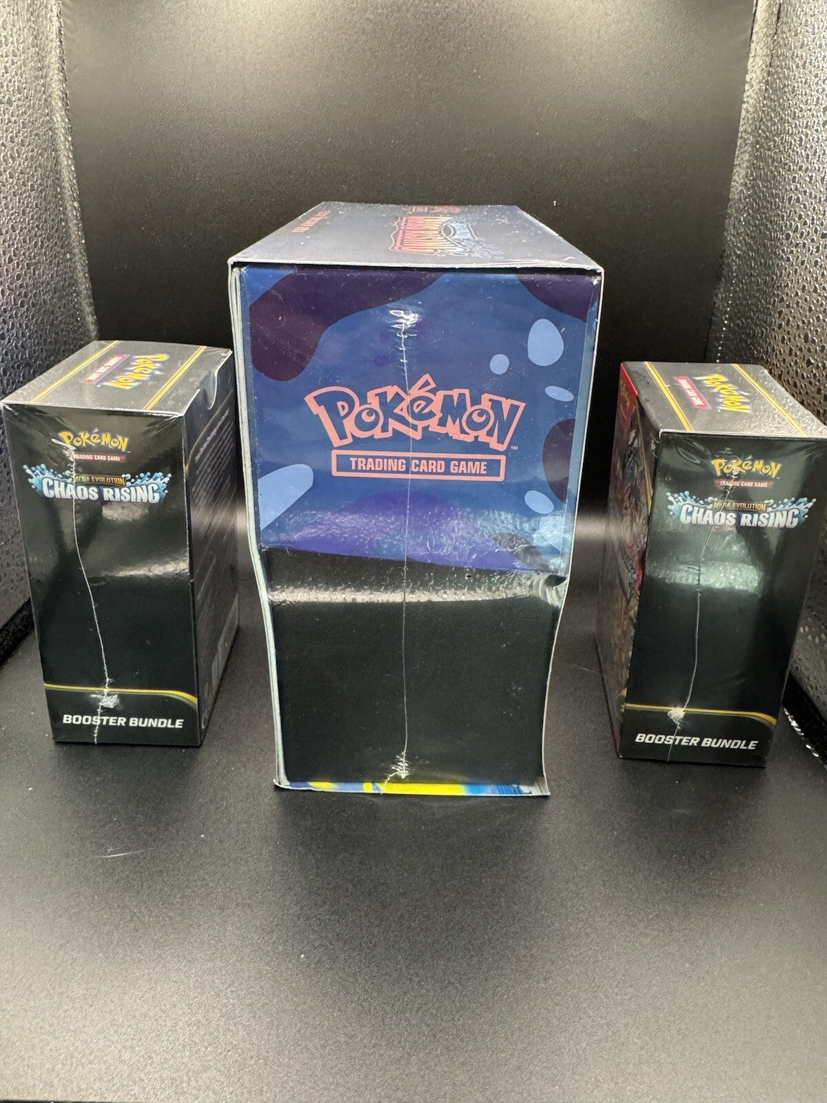 POKEMON TCG CHAOS RISING ELITE TRAINER BOX ETB AND 2 BOOSTER BUNDLE BOX SEALED