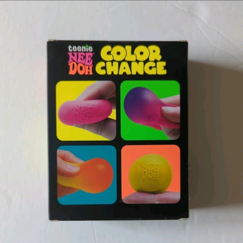Schylling Teenie Nee Doh Color Change Squeeze Toy 4-Pack Sensory Fidget Presale