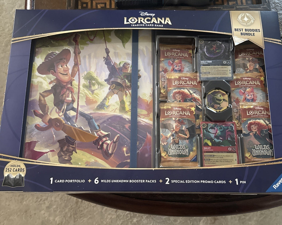 Disney Lorcana Best Buddies Bundle Costco Exclusive Wilds Unknown Sealed Box