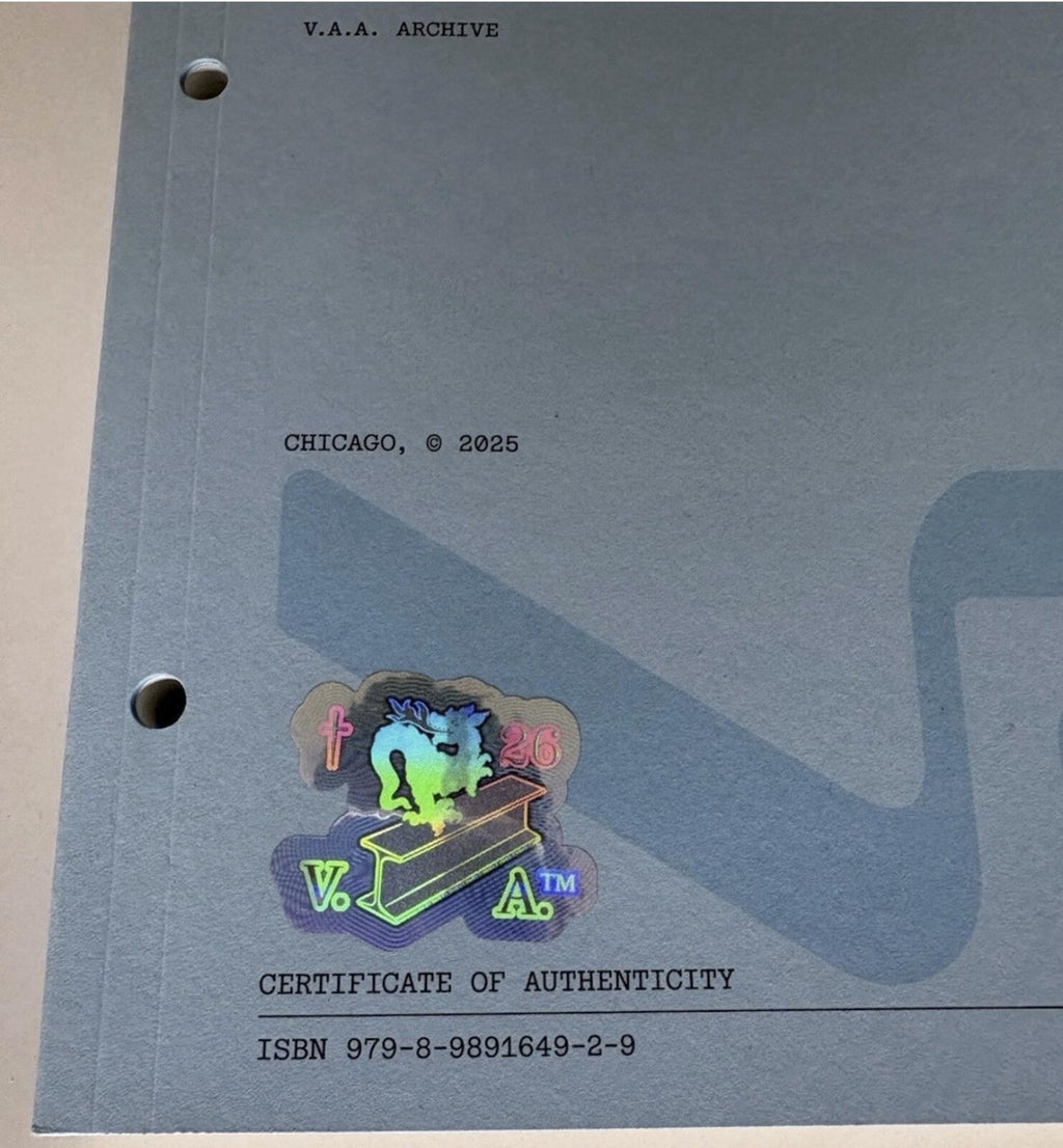 VIRGIL ABLOH ARCHIVE READER VOLUME 001 FIRST EDITION