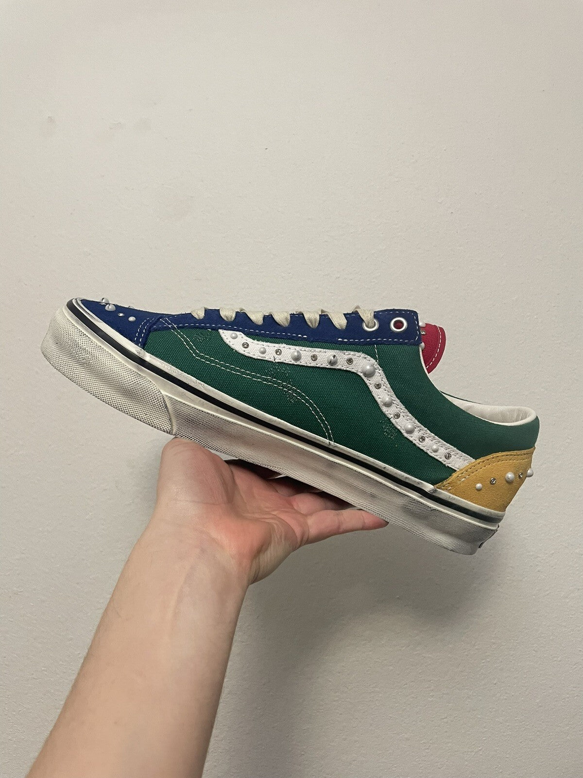Men’s Size 13 Vans LX Old Skool 36 Pearlized Pack Yacht Club IN HAND