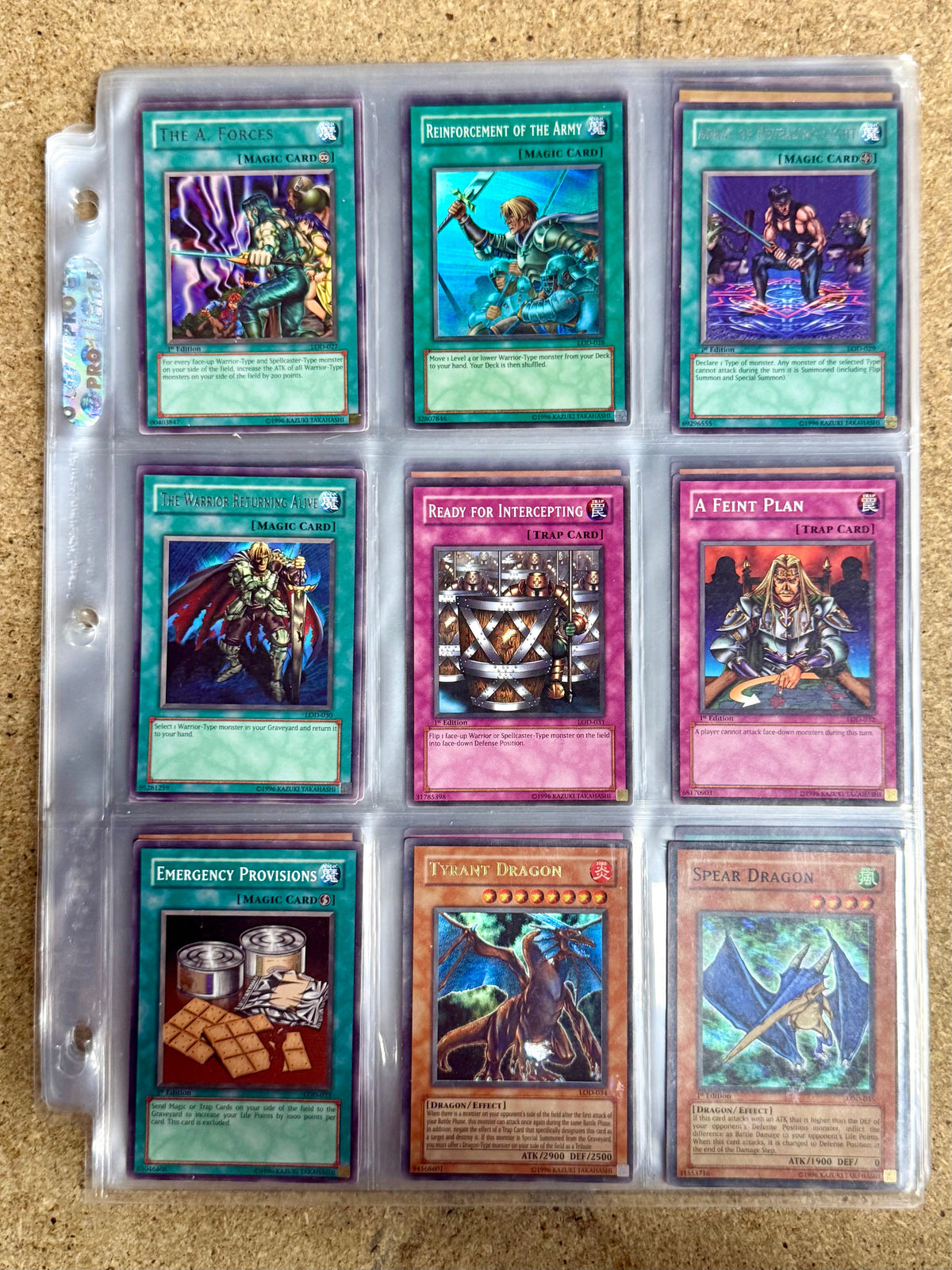 Yu-Gi-Oh! Legacy Of Darkness Complete Set LOD 000-100 Injection Fairy Lily