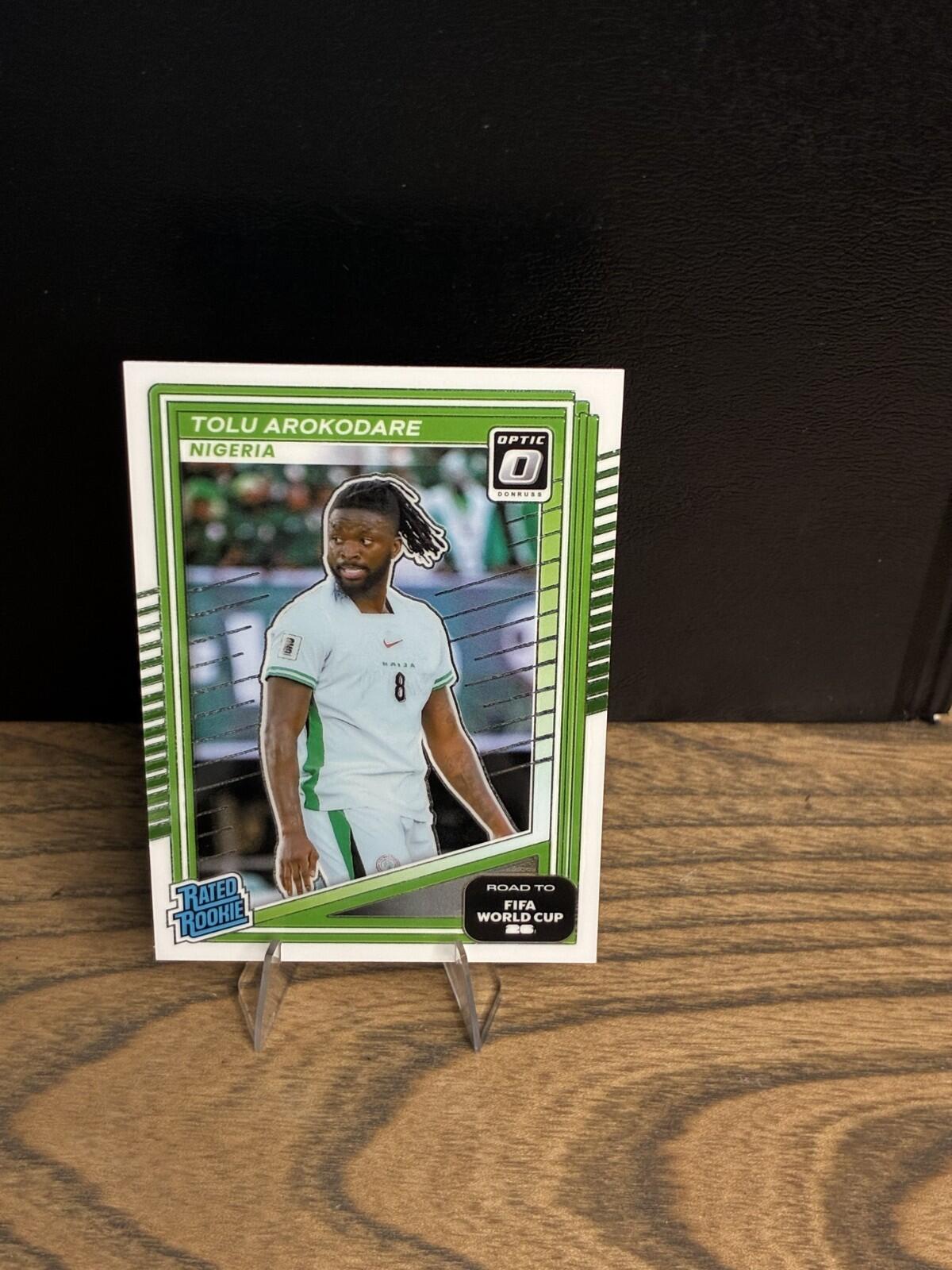 2025 2026 Donruss Road to World Cup Tolu Arokodare (RC)