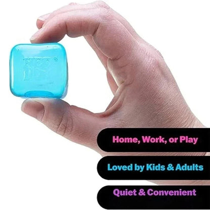 NeeDoh Nice Ice Baby Small Cube Fidget Squish Toy Nee Doh Mini Squeeze Ball NEW