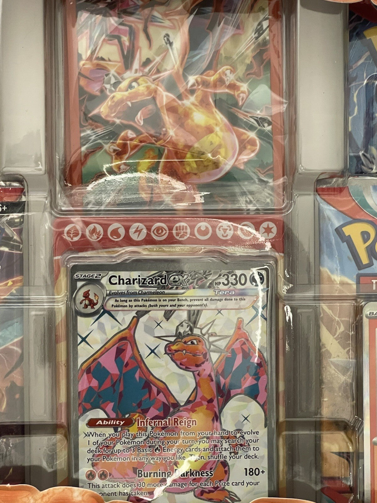 Pokémon TCG: Charizard ex Premium Collection Box - 6 Packs