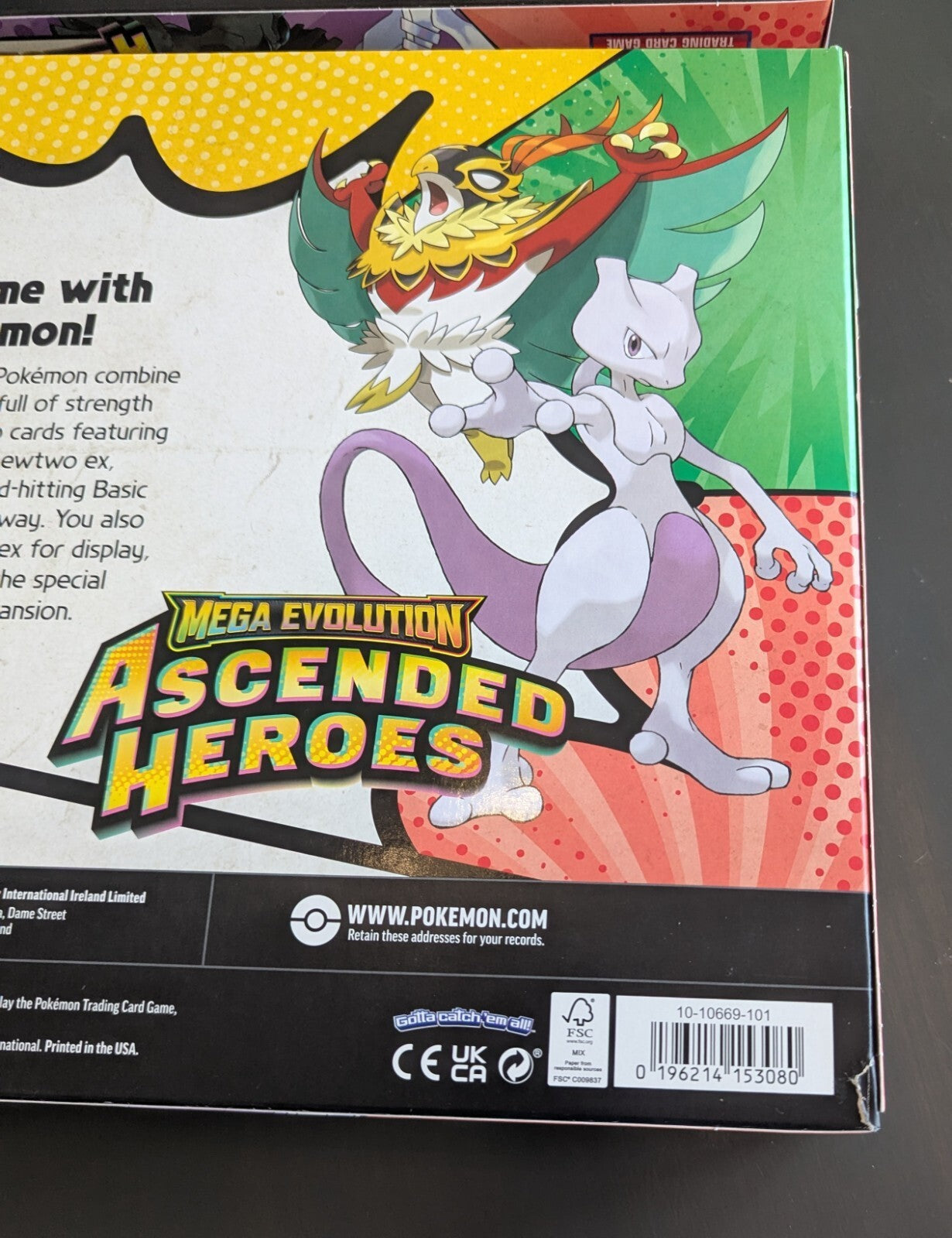 (2) Pokemon Ascended Heroes Focused Fighters Premium Collection Sams Club Sealed