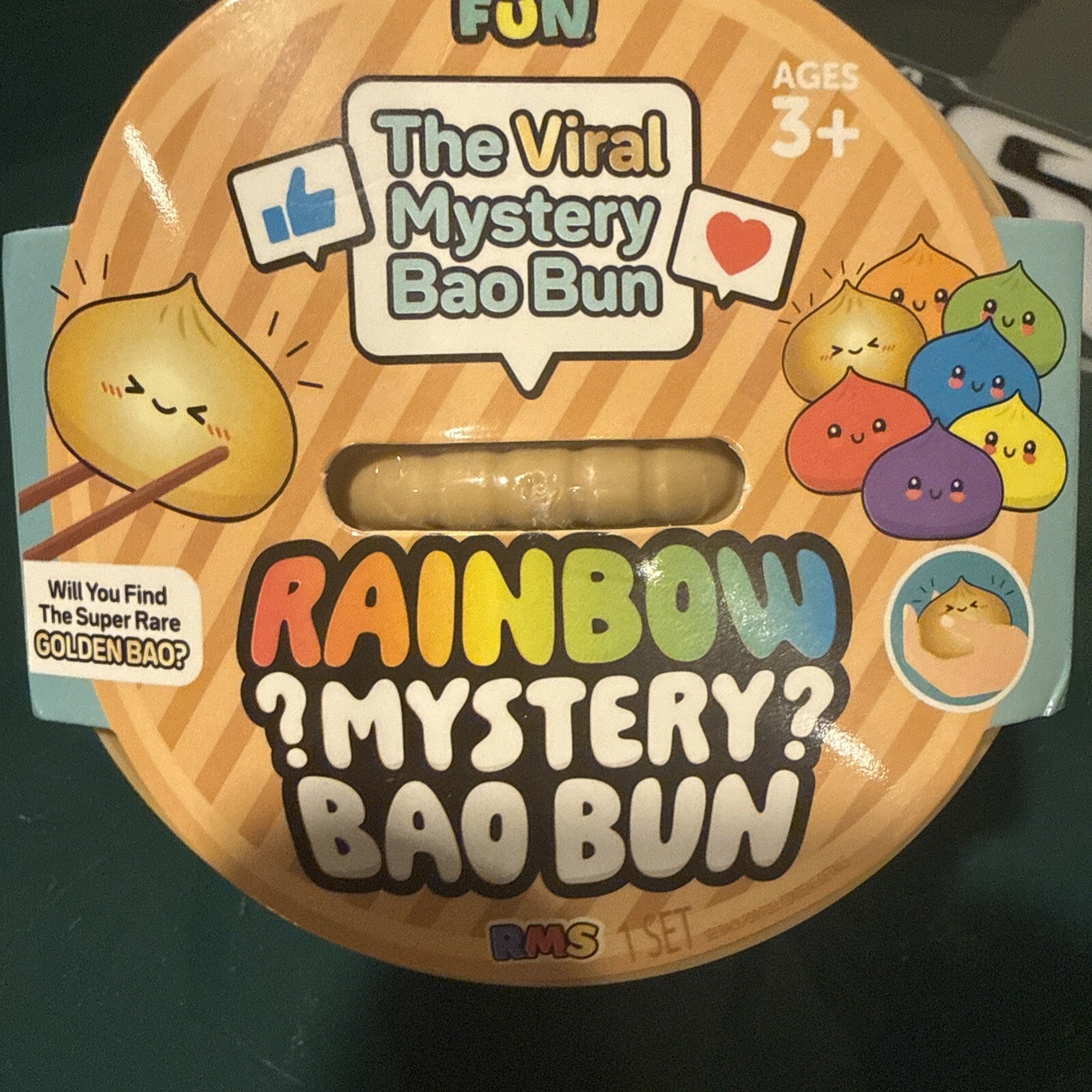 Authentic RMS -Crazy Fun Rainbow Mystery Bao Bun-Sealed-VIRAL
