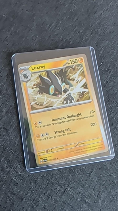 LUXRAY 028/088 RARE PERFECT ORDER POKEMON HOLO NEAR MINT