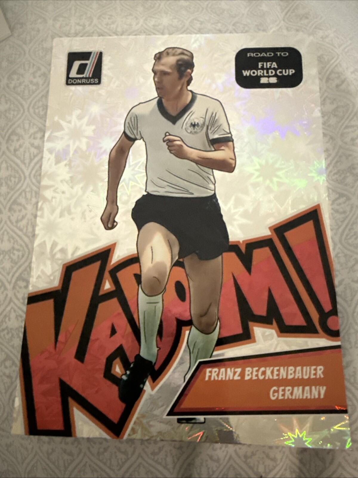 2025-26 FRANZ BECKENBAUER Germany Donruss OVERSIZED KABOOM! #25