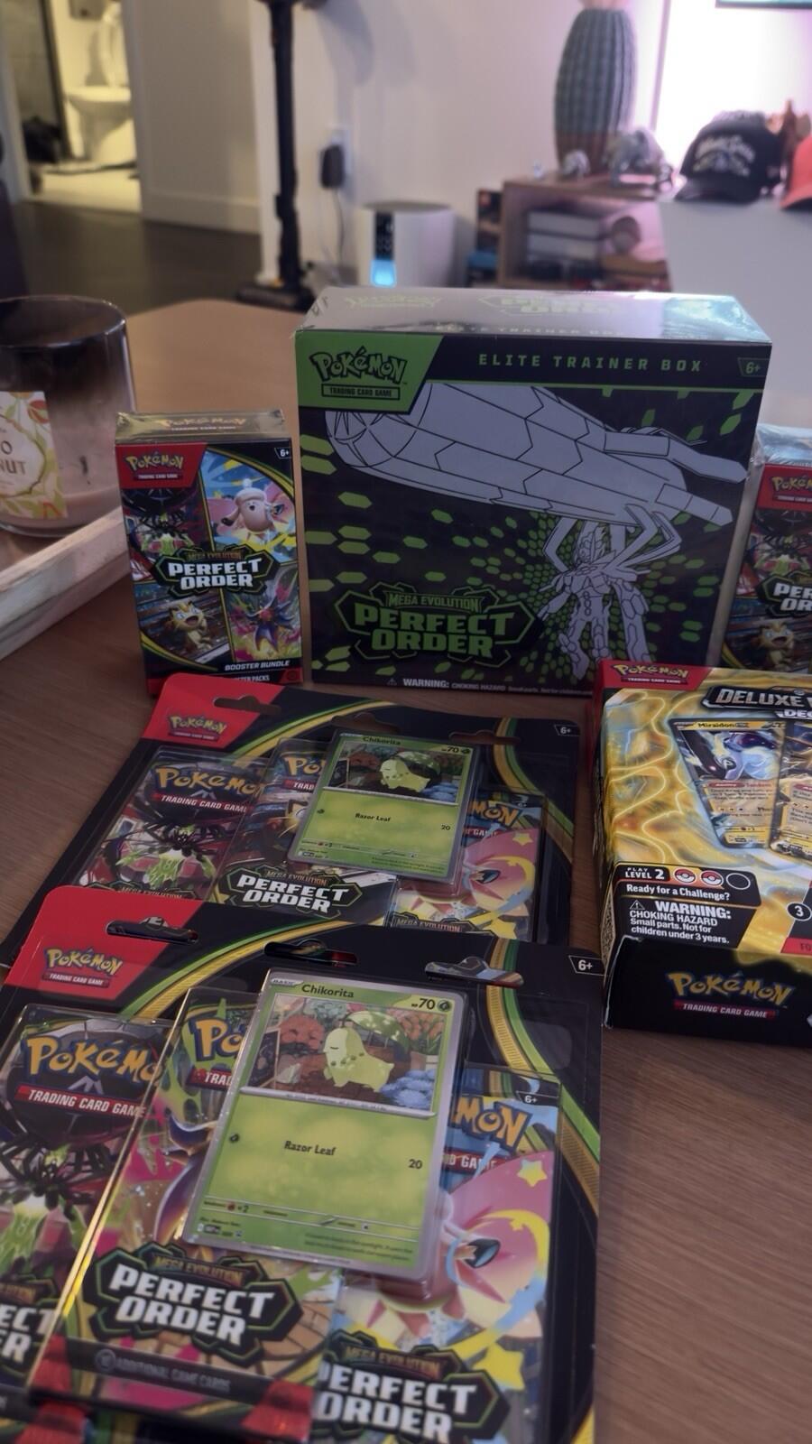 Pokémon TCG Mega Evolution Perfect Order bundle
