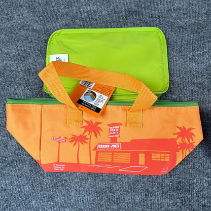 Trader Joes Mini Insulated Tote Bag Set of 6 Cooler Lunch Bags Summer 2026 NWT