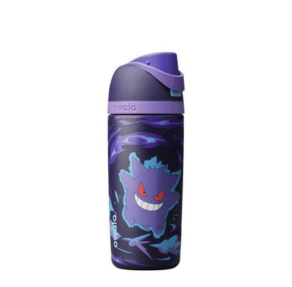 POKÉMON x OWALA FreeSip 24 oz Purple/Black Stainless Steel Water Bottle Gengar