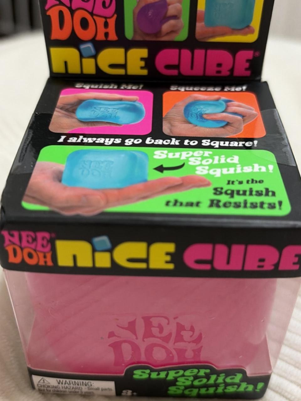 Nee Doh Nice Cube - Super Solid Squish!