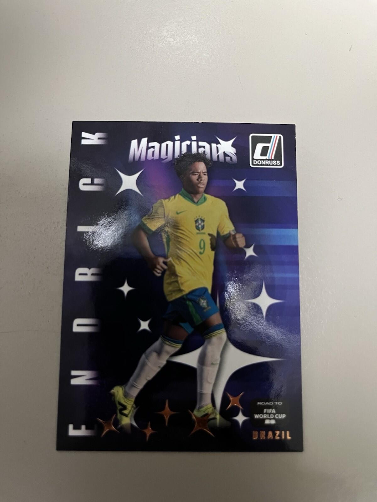 🔥 2025 Donruss Road To The World Cup Endrick Magicians #13 Brazil
