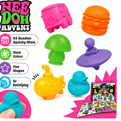 Schylling Nee-Doh 2026 Christmas Squishmas Advent Calendar