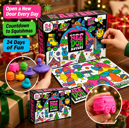 Schylling Nee-Doh 2026 Christmas Squishmas Advent Calendar