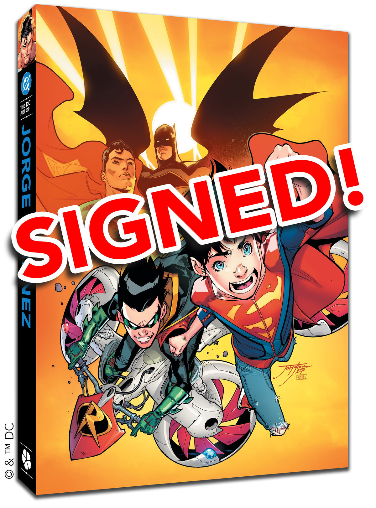 The DC Art of Jorge Jimenez SIGNED Slipcase Edition (LIMITED!)