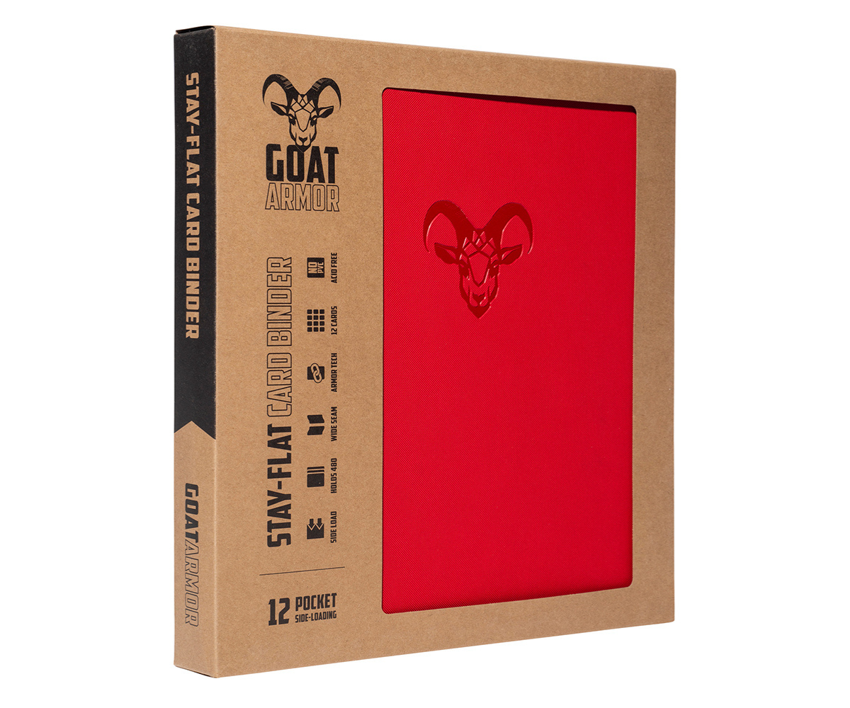 "Stay Flat" Card Binder