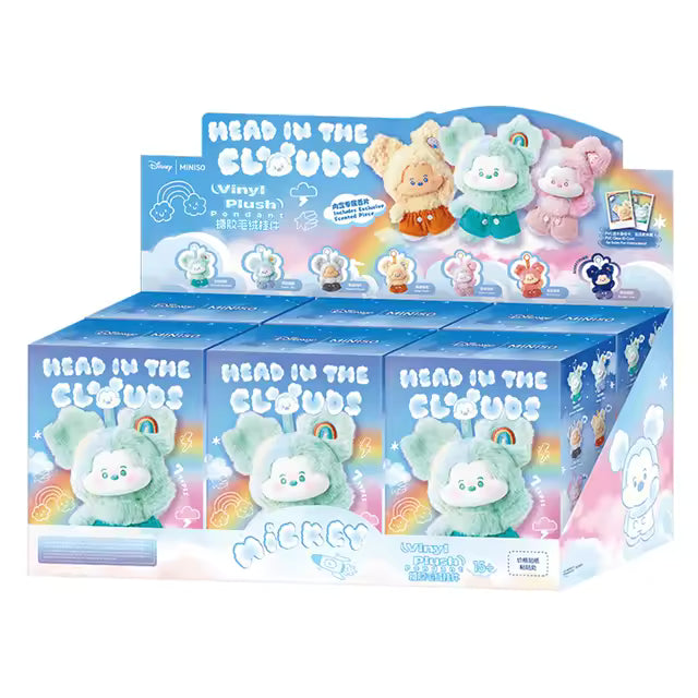 MINISO Mickey Head in The Clouds Plush Series Blind Box