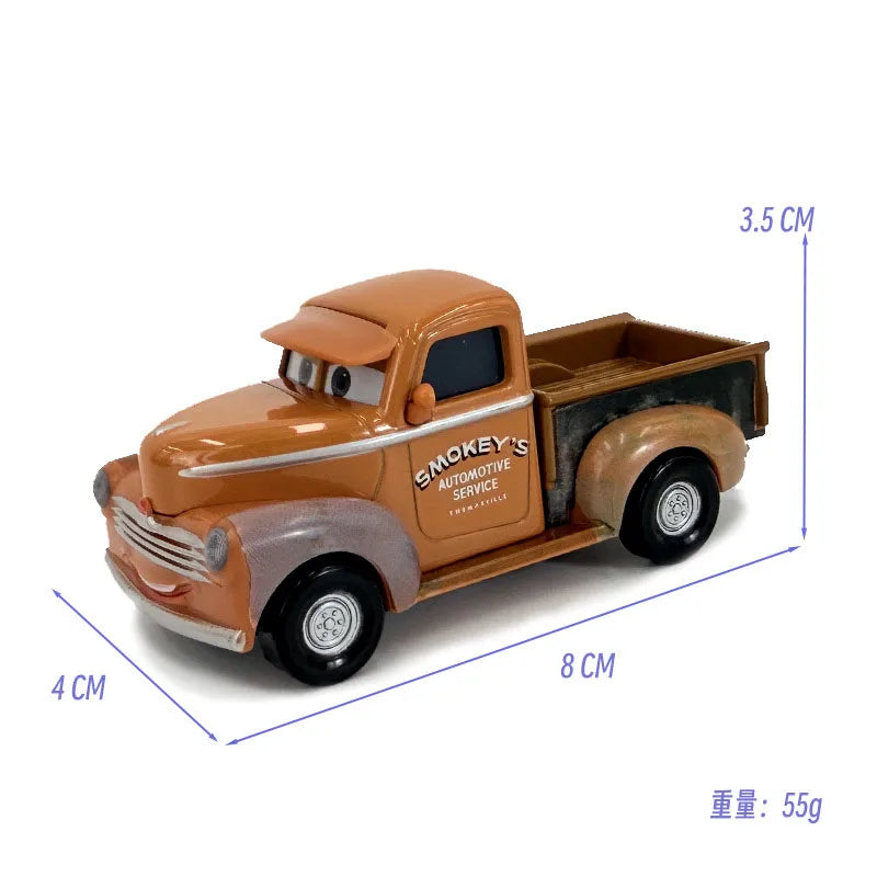 Disney Pixar Cars 3 Toys Lightning Mcqueen Mack Uncle Collection 1:55 Diecast Vehicles Alloy Car Toy Model For Children Gifts
