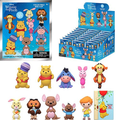 Winnie the Pooh Series 2 3D Foam Bag Clip