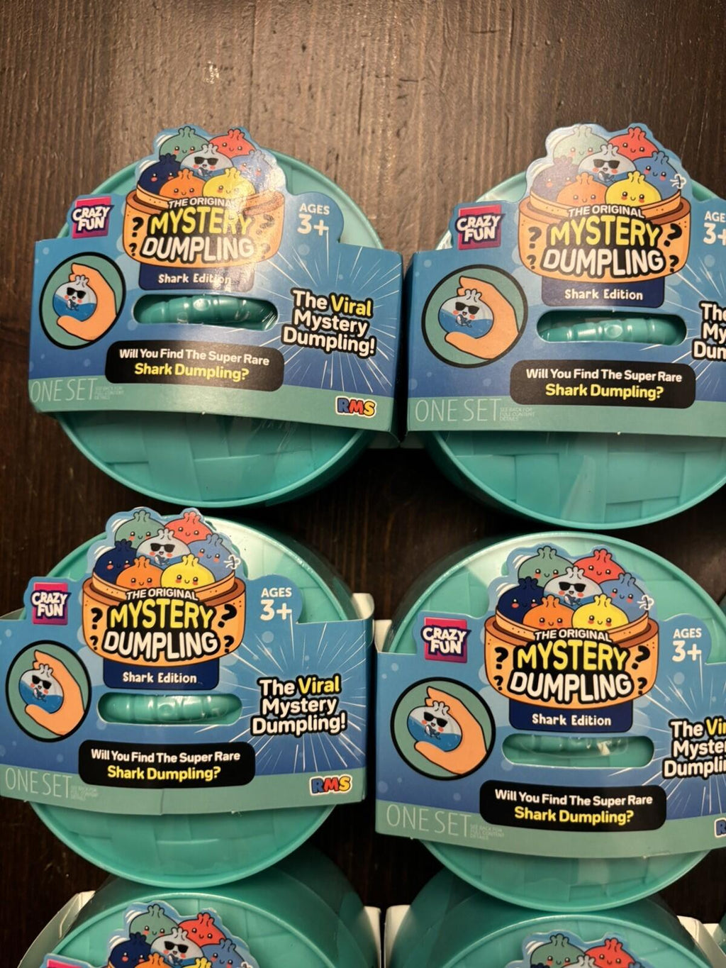 LOT OF 9 Original Mystery Dumpling Shark Edition Crazy Fun Viral RMS SHIPS FAST